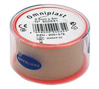 omniplast Pack de 10 sparadraps adhesiva 2,5 cm x 5 m