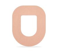 Omnipod - 5 parches adhesivos, paquete de 30 parches de alta calidad para Dash Pods cinta precortada, impermeable, larga duración durante 7 días, sin látex e hipoalergénico (Biege)