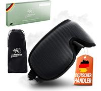 OMNIRELEXX Antifaz para dormir - Gafas de dormir 3D transpirables - Máscara de ojos cómoda y suave para mujeres y hombres - 100% bloqueo de luz - Bolsa de viaje - profundización para los ojos - Espuma