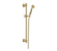 Omnires Art Deco conjunto de ducha a pared oro ARTDECO-SGL