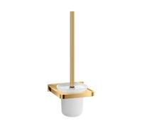 Omnires Darling escobilla de baño atornillado cristal-oro DA70620GL