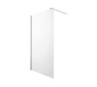 Omnires Marina mampara de ducha walk-in 120 cm cromo brillante/vidrio transparente DNR12XCRTR