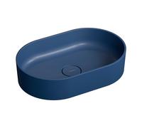 Omnires OVOUNMB, Lavabo sobre encimera OVO M+, Midnight blue