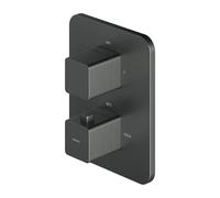 Omnires PM7436GR, Grifo termostático empotrado para ducha y bañera. Parma, Graphite