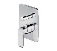 Omnires Sacramento grifo de bañera y ducha empotrado cromo SC2335XCR