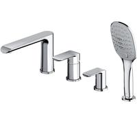 Omnires Sacramento grifo de bañera y ducha en bañera cromo SC2332XCR