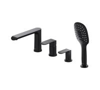 Omnires Sacramento grifo de bañera y ducha en bañera negro SC2332BL