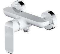 Omnires Sacramento grifo para ducha a pared cromo-blanco SC2340CRB