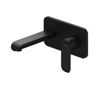 Omnires Sacramento grifo para lavabo empotrado negro SC2315BL