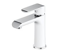 Omnires Sacramento grifo para lavabo de pie cromo-blanco SC2310CRB