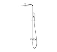 Omnires SC2344CRB, Sistema de ducha de superficie Sacramento, Chrome/white