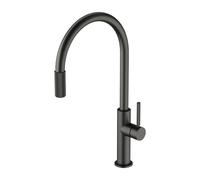 Omnires SW9057-FD1GR, Grifo de cocina con juego de filtro SWITCH, Graphite