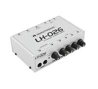 Mezclador audio sonido estéreo de 3 canales, RCA OMNITRONIC