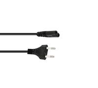 Omnitronic 3023540 N Euro de red Cable de conexión (2 pines, 1,5 m)