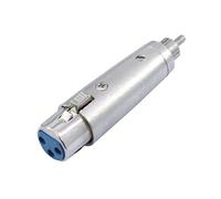 Omnitronic Adaptador RCA(M)/XLR(F).