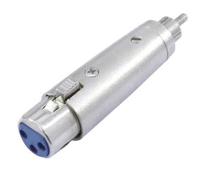 Omnitronic Adaptador RCA(M)/XLR(F).