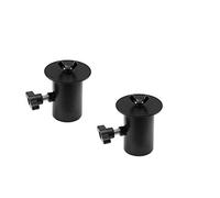 OMNITRONIC BOB-4 - Funda para trípode (2 unidades, adaptador con manguito para tubos de 35 mm a rosca M8), color negro