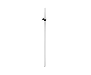 OMNITRONIC BPS-3 - Soporte para boxeo, color blanco | Barra espaciadora variable, rosca M20, ajustable de 136 a 230 cm y soporta hasta 18 kg