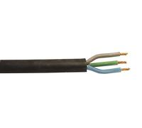 Omnitronic Cable de Silicona 3 x 1,5 mm2 Negro 100 m