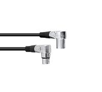 Omnitronic Cable XLR 3 Pines 3 m 90 °), color negro