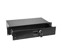 OMNITRONIC Cajón para rack SN-2 con cerradura 2HE
