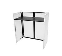 OMNITRONIC Compact Mobile DJ - Soporte portátil para DJ (1 m) con revestimiento para aplicaciones móviles