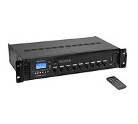 OMNITRONIC MA-60P ELA - Amplificador mixto ELA mono con reproductor MP3 y mando a distancia por infrarrojos, Bluetooth, 60 W