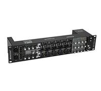 OMNITRONIC Mezclador de entretenimiento EM-650B MK2 | Mezclador multifuncional de 5+2 canales con 3 zonas, color negro