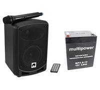 Omnitronic Mini-WAMS 065 BT Tragbares PA-System (MINIWAMS065BT) Marca Omnitronic