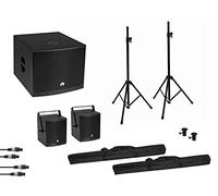 Omnitronic Molly 2,1 Aktives PA-Lautsprecher-Set INKL, Subwoofer, Bluetooth (20000836) Marca