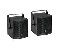 OMNITRONIC Molly-6 Top Negro 1 par | 6,5" Altavoces satélite con Soporte