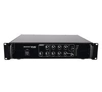 Omnitronic MP-180 PA Amplificador Mezclador, Blanco /, Rojo