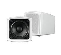 OMNITRONIC OD-2T Altavoz de pared 100V blanco 2x Par de altavoces de pared universales