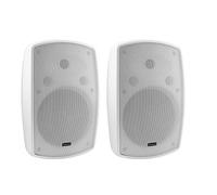 Omnitronic OD-8T W Par de Altavoces de Pared Resistentes al Agua
