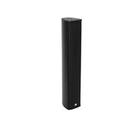 OMNITRONIC ODC-244T - Altavoz de columna para exteriores (4 x 4 cm, resistente a la intemperie, con soporte, 130 W RMS)