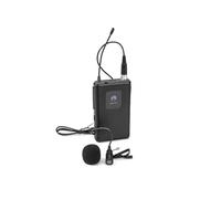 OMNITRONIC PORTY-8A - Transmisor de bolsillo y micrófono de lavalier (863,1 MHz)