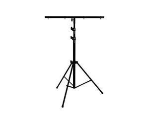Omnitronic STV de 50 EU,Luz Trípode de acero para el uso móvil,para hasta 4 focos,Incluye TV de piñas y soporte horizontal,perfecto para la iluminación móvil DJ 's, fabricado en la ue