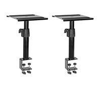 Omnitronic TMO-2 - Soporte ajustable para monitor de escritorio (25 a 42 cm, altura ajustable)