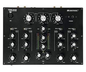 Omnitronic TRM-402 mezclador mezclador 4 canales