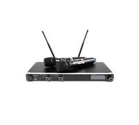 Omnitronic UHF-302 2-Channel Wireless Mic System 823-832/863-865MHz