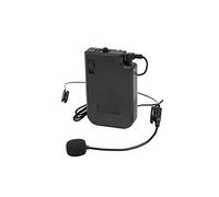 OMNITRONIC WAMS-10BT2 MK2 - Transmisor de bolsillo con micrófono para WAMS-10BT2 MK2 (incluye micrófono para la cabeza de 865 MHz)