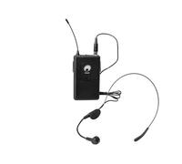 OMNITRONIC WAMS-12 - Transmisor de bolsillo con micrófono para diadema (863 MHz, para WAMS-12BT2)