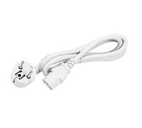 OMNITRONIC Wentronic - Cable de alimentación (3 x 1,0, 1,2 m), color blanco
