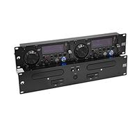 OMNITRONIC XDP-3002 - Reproductor de CD Doble y MP3 para CD, USB y SD