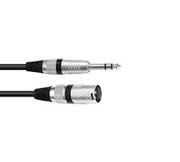 Omnitronic XK-20 XLR - Cable estéreo (jack macho, 2 m)