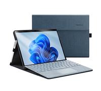 Omnpak Funda para Microsoft Surface Pro 8, multiángulo, Delgada, Ligera, con Soporte para lápiz Capacitivo para 2021 Surface Pro 8 de 13 Pulgadas, Compatible con Teclado Type Cover