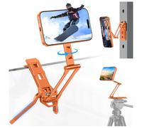 OMOTON Acra TP06 - Gancho de trípode magnético para iPhone 17/16/15 Pro Max Air, soporte plegable para teléfono selfie con tornillo de 1/4 pulgadas, compatible con Vlog, gimnasio, artículos esenciales