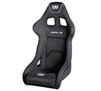 Omp ARS-R Asiento de Fibra de Vidrio para Competición Homologado FIA 8855-1999, Modelo OMPHA0-0774-B01-071, Negro My2014