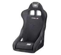 OMP Asiento de Competición OMPHA0-0781-B01-071 TRS-X Negro Homologado FIA 8855-1999, Talla XL, para Circuito, Rally y GT