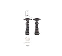 OMP EB/483 par Cierre para capó negro